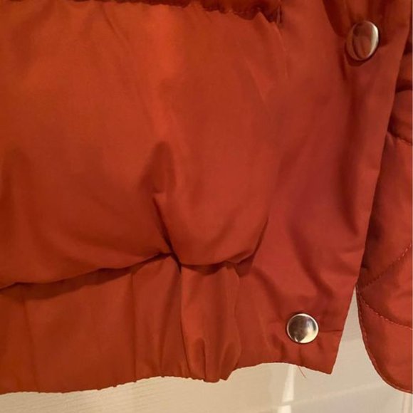 Sparkz Puffer Jacket or coat with zipper and button -size S - Picture 4 of 6